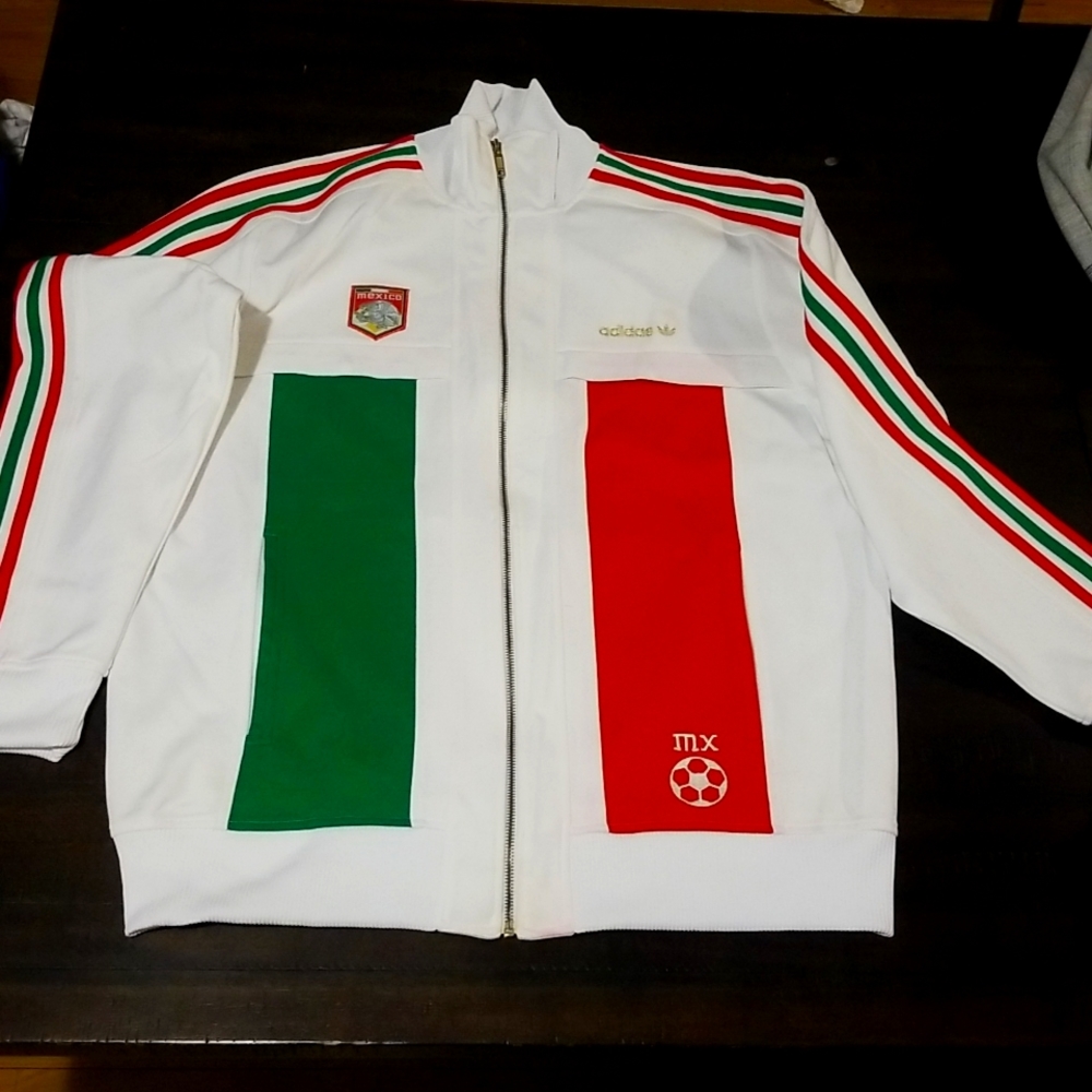 Mens Adidas Track Jacket (Mexico Limited Edition) - Vintage